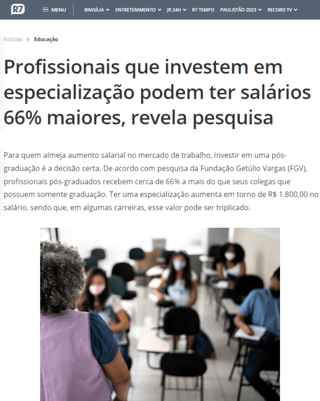 Faculdade Alcance - Pós-Graduação 100% Online e Digital